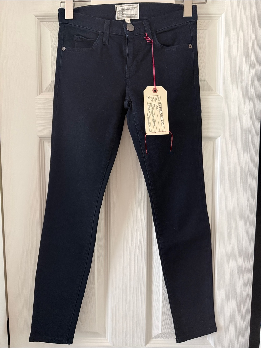 Current/Elliott Navy Skinny Jeans